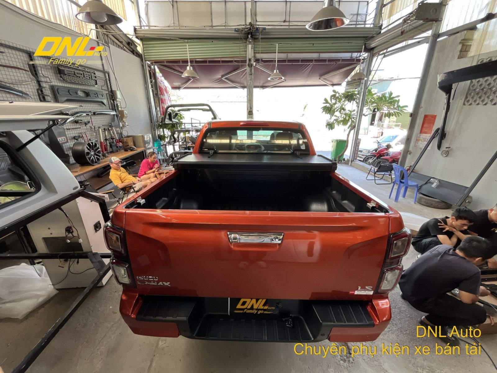 Kích thước thùng xe bán tải Isuzu Dmax