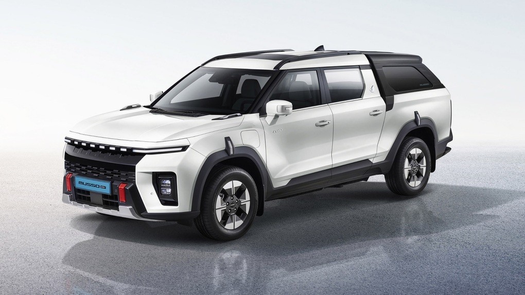 Ngoại thất xe bán tải điện Musso EV