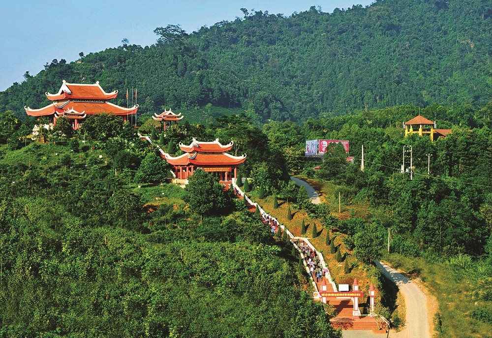 Mapa trasy z Thái Nguyên do Hòa Bình