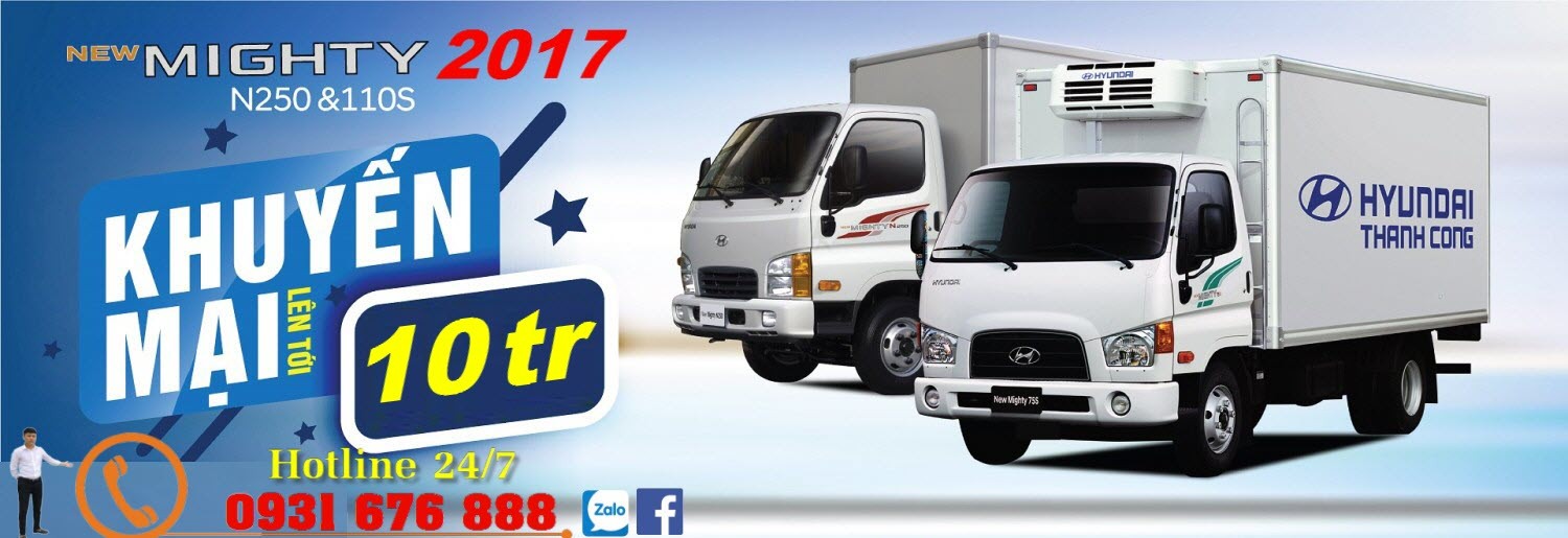 Programme de promotion pour le camion Mighty 2017