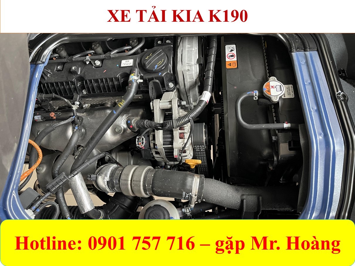 Image du moteur Hyundai D4CB du camion Kia K190.