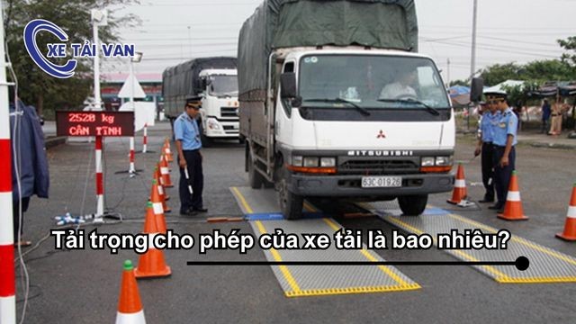 Tải trọng cho phép của xe tải