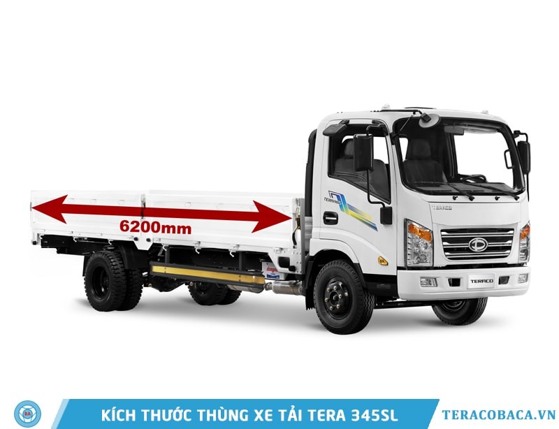 kÃ­ch thÆ°á»›c thÃ¹ng xe táº£i tera 345sl