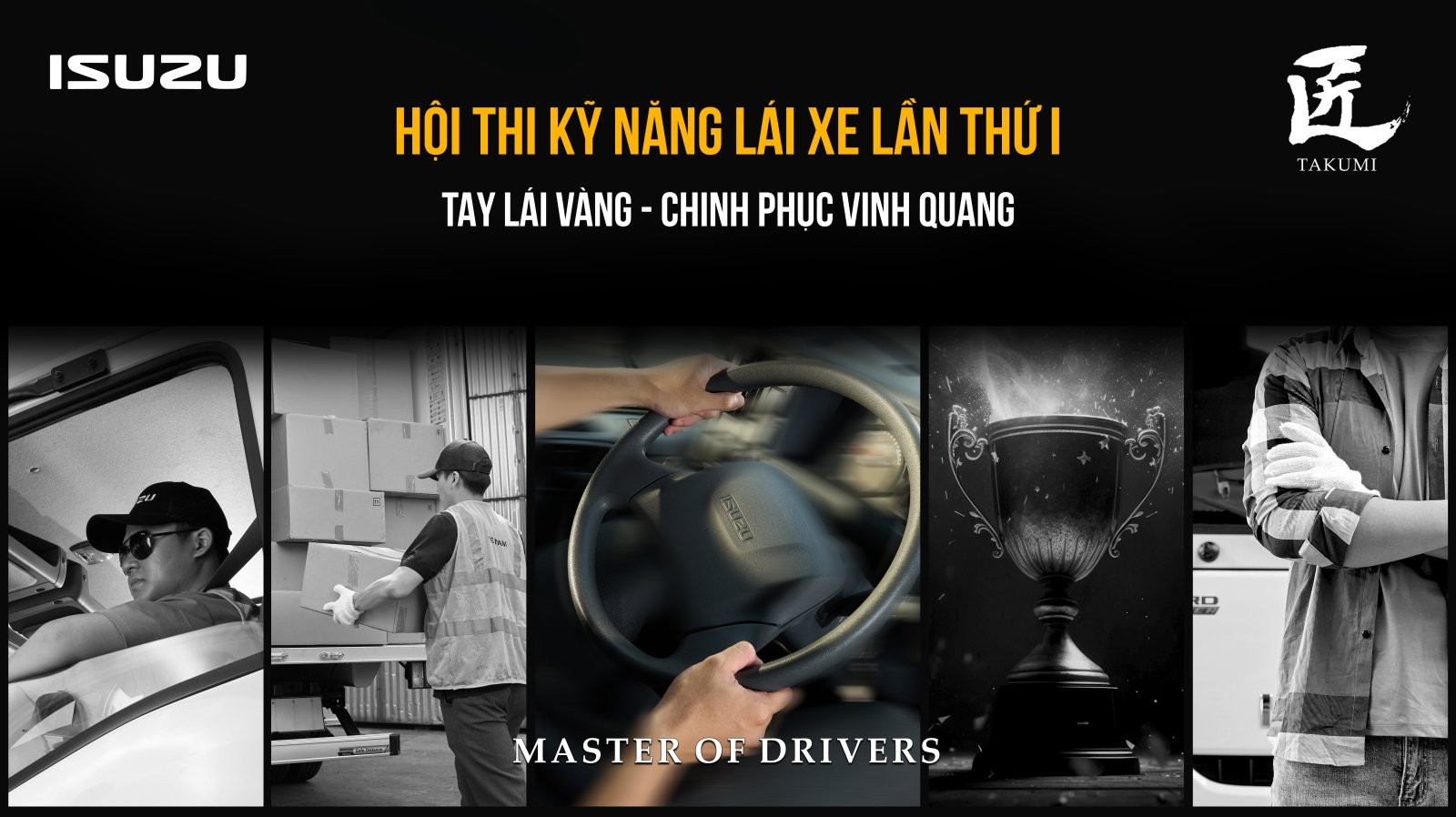 Hội lái xe tải Việt Nam: Isuzu tổ chức Hội thi Kỹ năng Lái xe