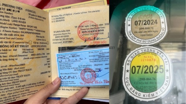 Xe tải van lắp thêm ghế bị tước giấy đăng kiểm