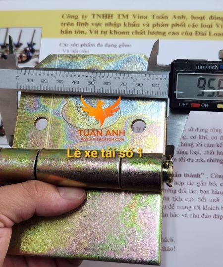 Bản lề xe tải: Đặc điểm, ứng dụng và thông số kỹ thuật