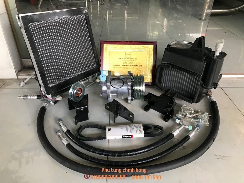 Vị trí lắp lốc lạnh xe tải