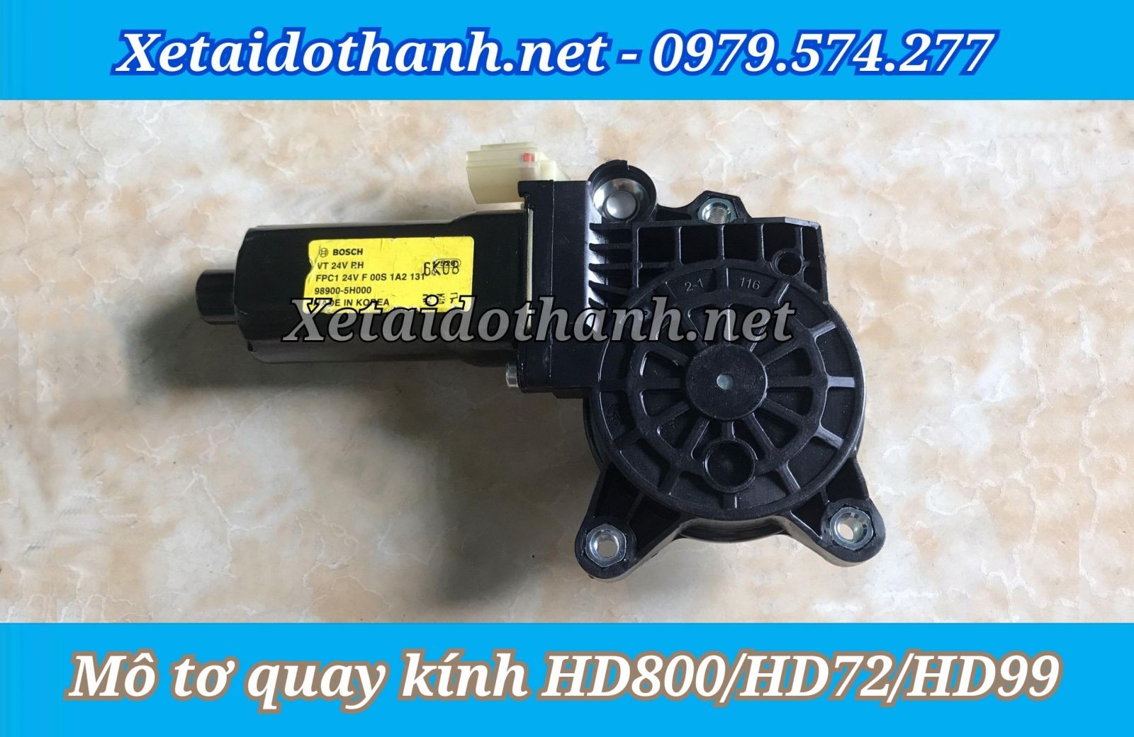 Mô tơ nâng hạ kính HD72/HD99/HD120SL/HD800