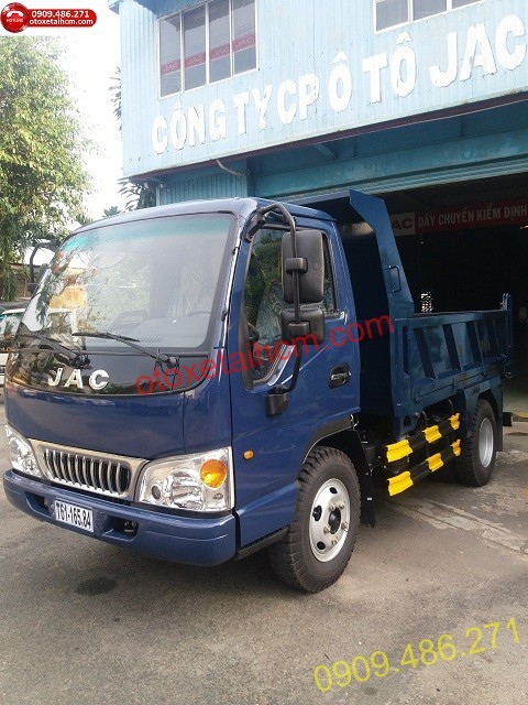 alt text: xe tải ben tự đổ của Jac việt nam