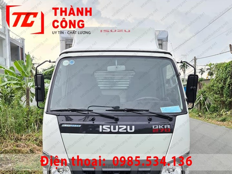 Xe tải Isuzu các dòng lắp mui lướt gió