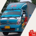 Mui lướt gió xe tải Kia K250 màu xanh