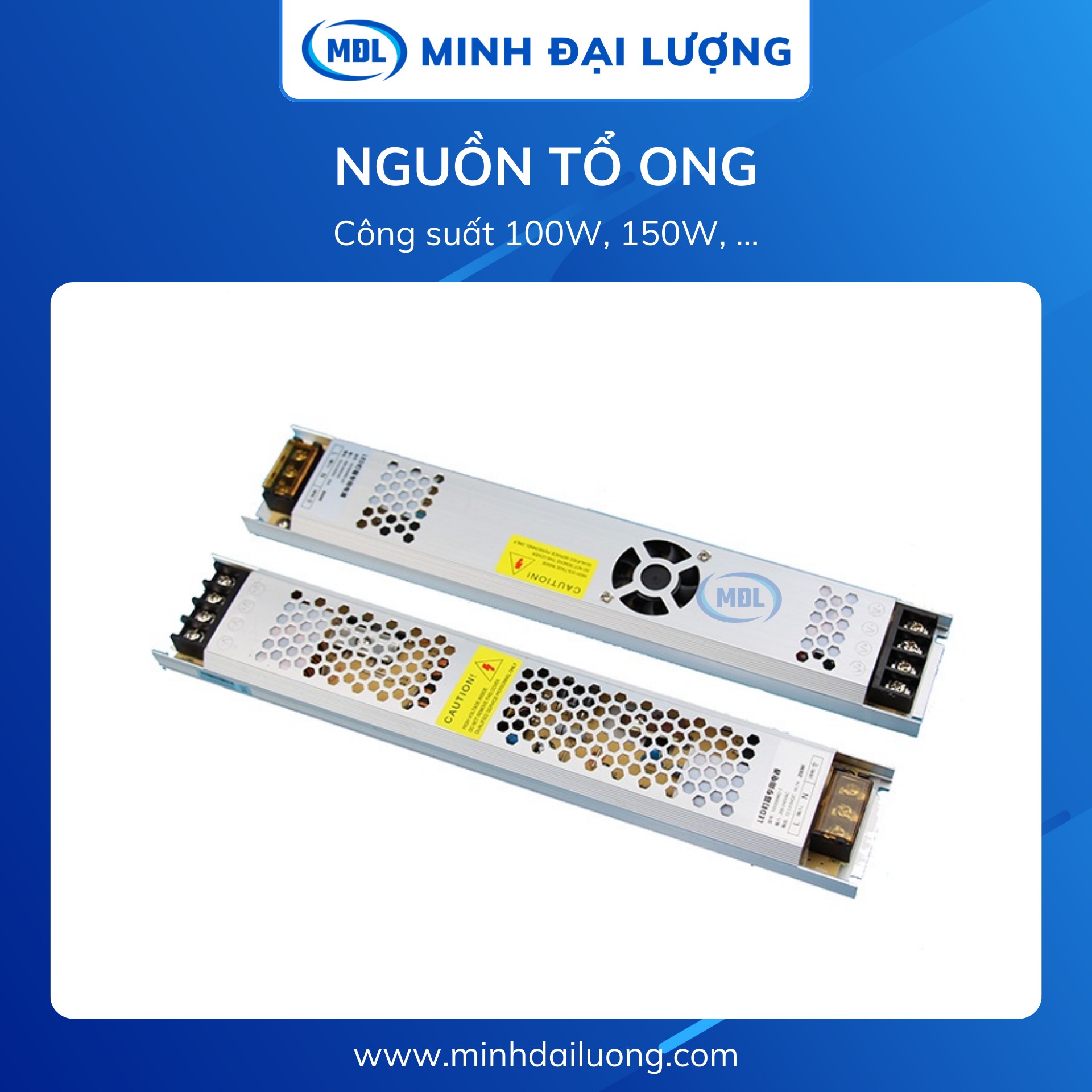 Nguồn tổ ong cao cấp 12V - Anelectric Minh Đại Lượng
