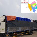 xe tải Thịnh Hoàng vận chuyển hàng Quảng Trị