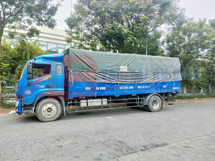 Vận tải An Bình - Camion de transport Hanoi Vĩnh Phúc