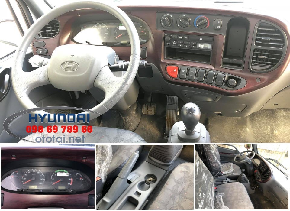 nội thất xe tải hyundai Mighty 110S