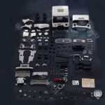 Mô hình xe tải Volvo Ck-VM-C