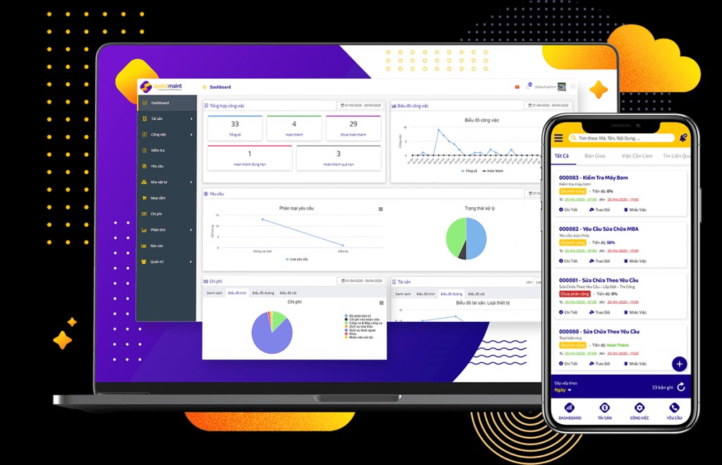 Phần mềm quản lý bảo trì xe tải CMMS SpeedMaint là giải pháp thay thế Excel hiệu quả