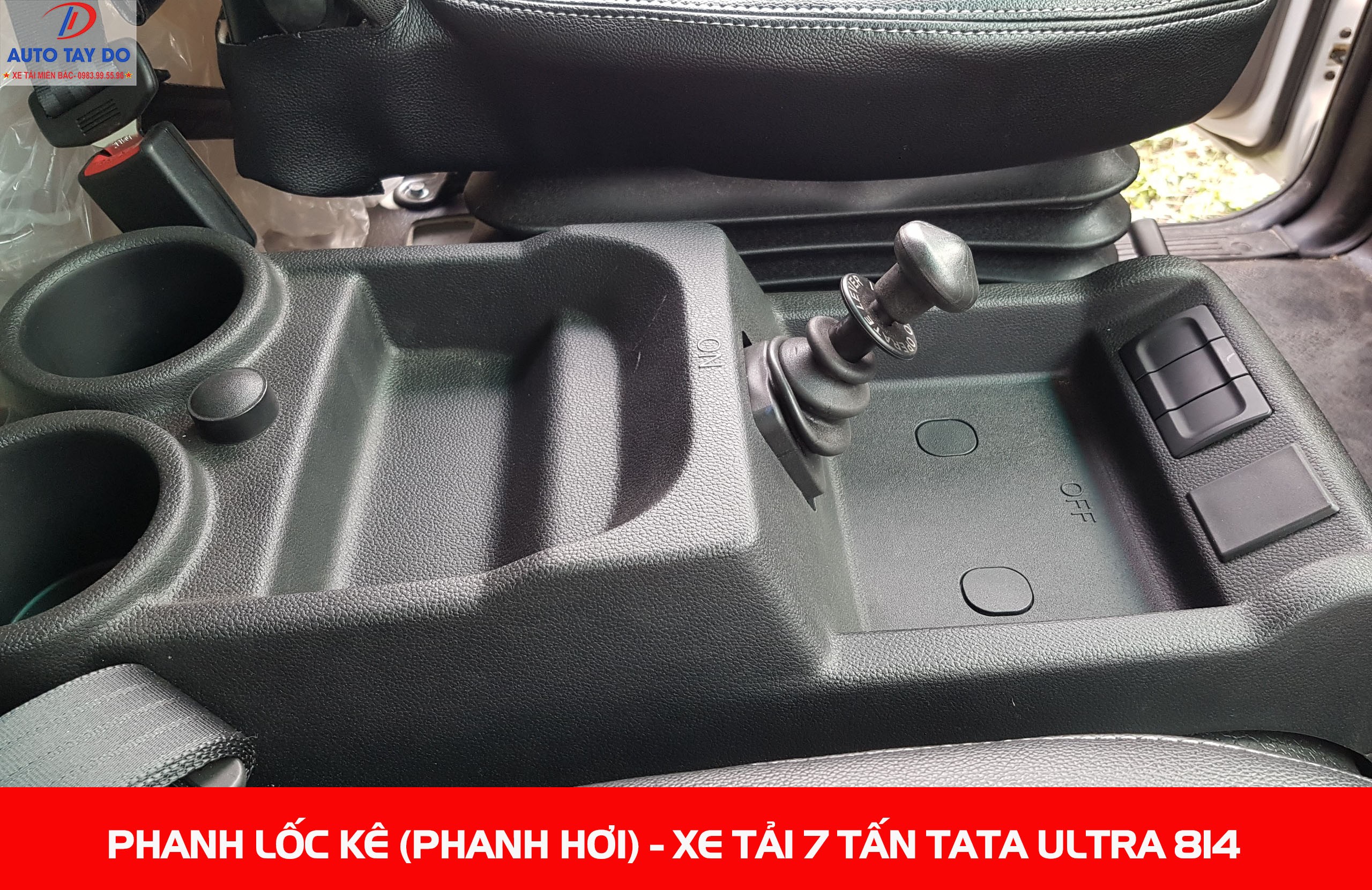 Hệ thống phanh lốc kê (phanh khí nén) trên xe tải Tata 7 tấn Ultra 814