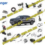 Hình ảnh tổng quan về phụ tùng xe bán tải Ford Ranger chính hãng tại Xe Tải Mỹ Đình, bao gồm lọc gió, má phanh và nhiều phụ tùng khác, đảm bảo chất lượng và giá tốt.