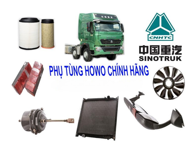 Bảng mã phụ tùng xe tải Howo