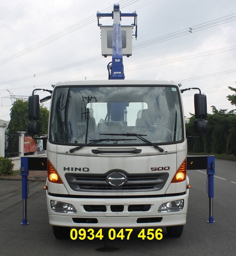 Hino FC 5 ton laadkraan met werkbak, Hino 5 ton kraan