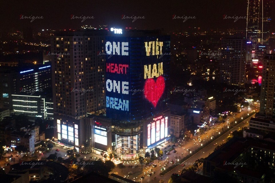 Thiết kế TVC quảng cáo LED Building TNR Tower đơn giản và hiệu quả