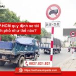 quy định xe tải vào thành phố