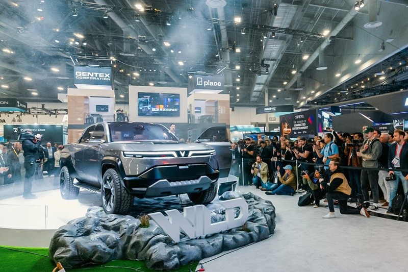 Mẫu Bán Tải Vinfast VF Wild Ra Mắt Ấn Tượng Tại CES 2024