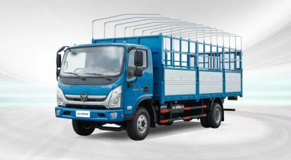 Xe tải Thaco Ollin S720 thùng bạt màu xanh