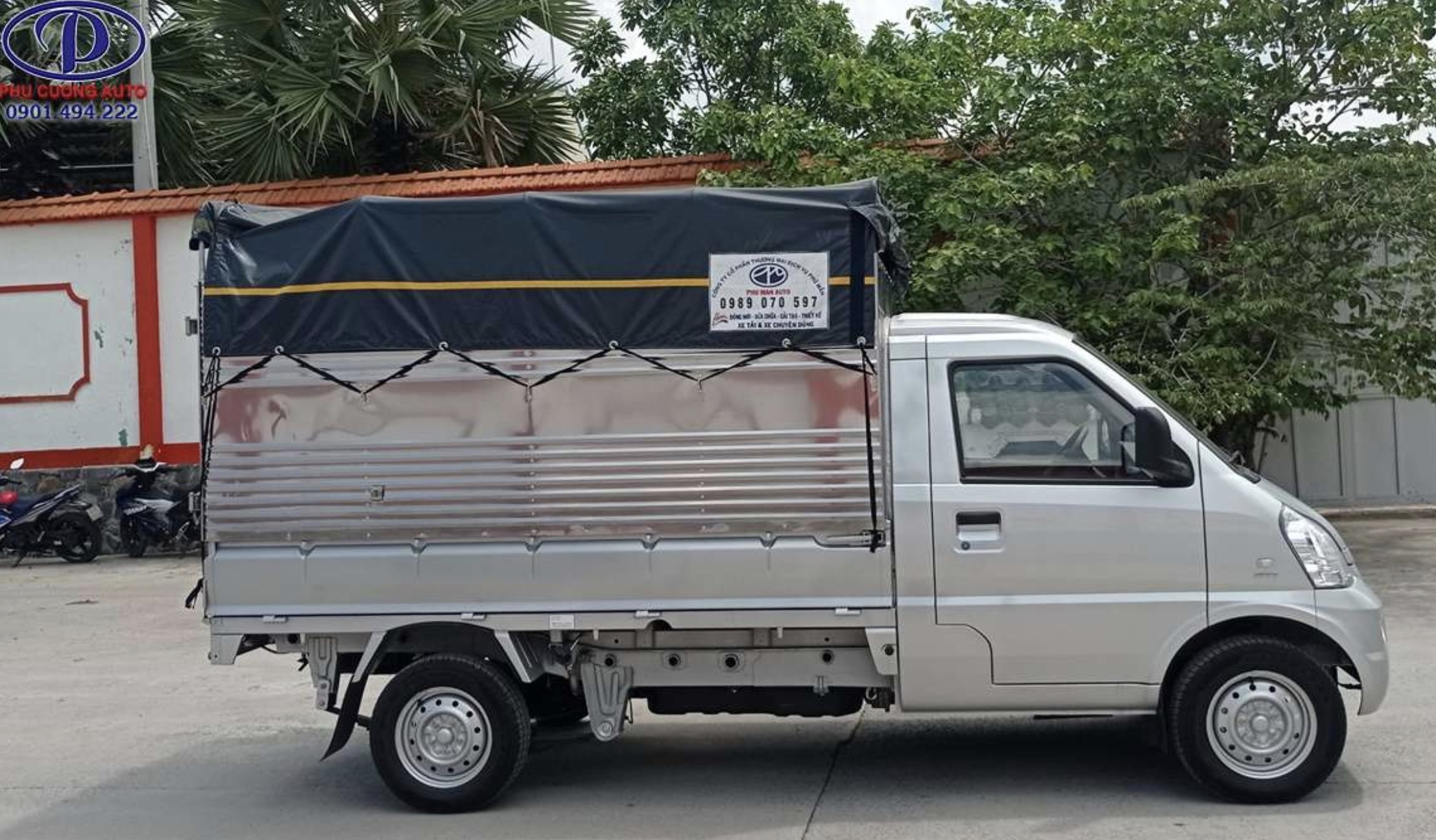 Thùng bạt chuyên dụng trên xe tải Wuling