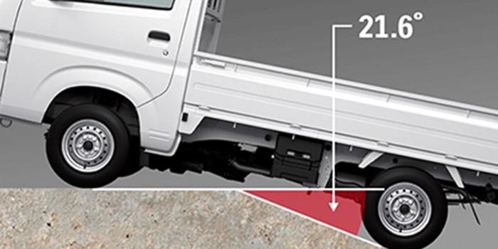 Xe tải Suzuki Super Carry Pro cản trước và đèn pha cao