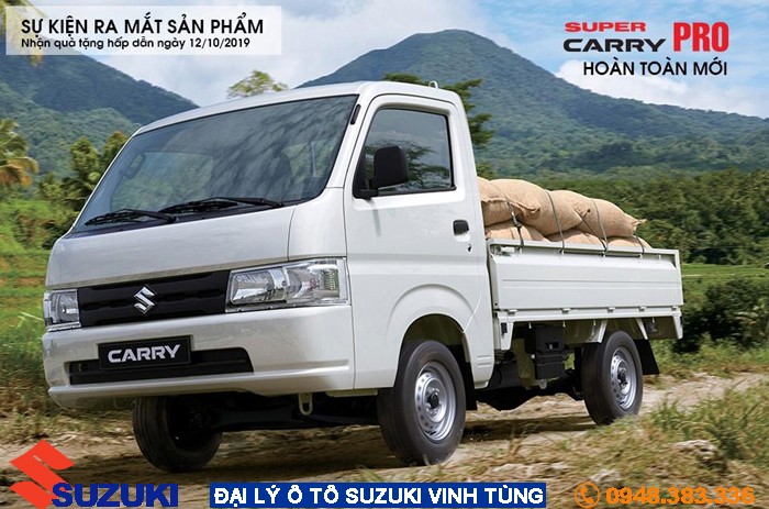 Suzuki Carry Pro - Vua xe tải nhỏ với thiết kế mạnh mẽ và linh hoạt