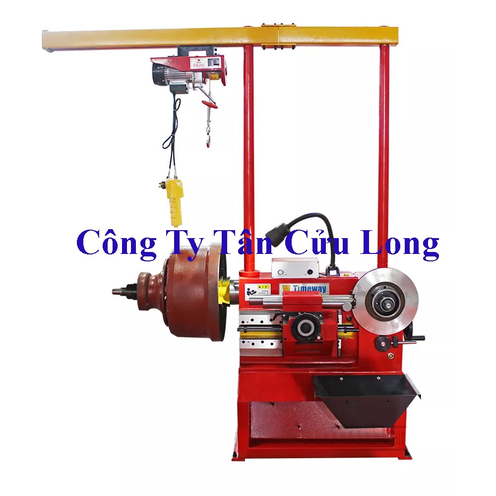 Máy tiện ty đỉa thắng xe tải