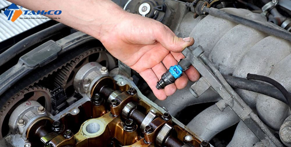 Iniettori di carburante del camion intasati