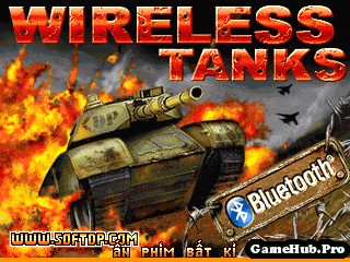 Màn hình chính game Wireless Tanks