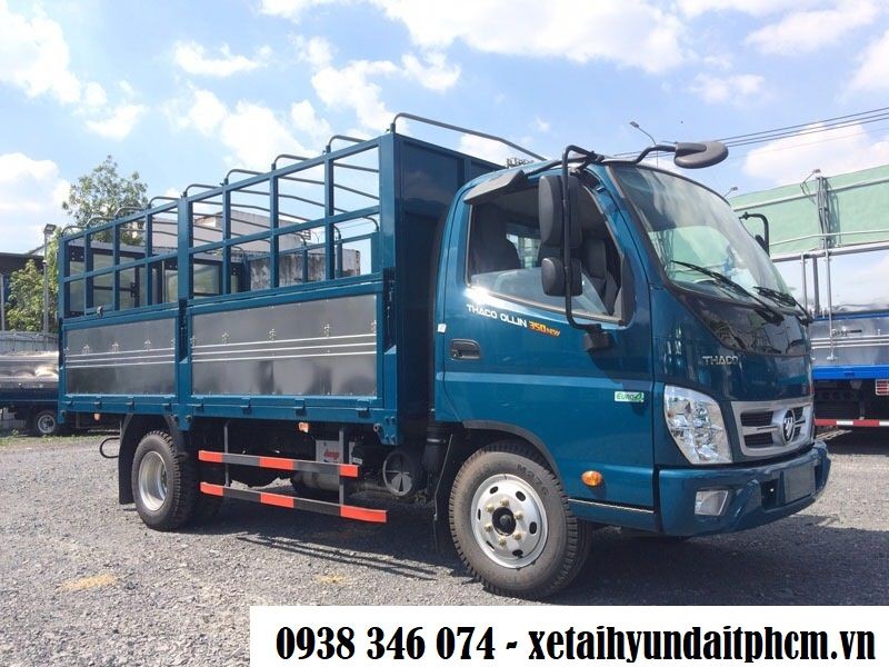 Xe tải Thaco Ollin 3.5 tấn thùng bạt