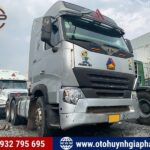 Ngoại thất xe đầu kéo Howo 375HP đời 2015