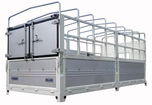 Thùng mui bạt xe tải 3.5 tấn Thaco