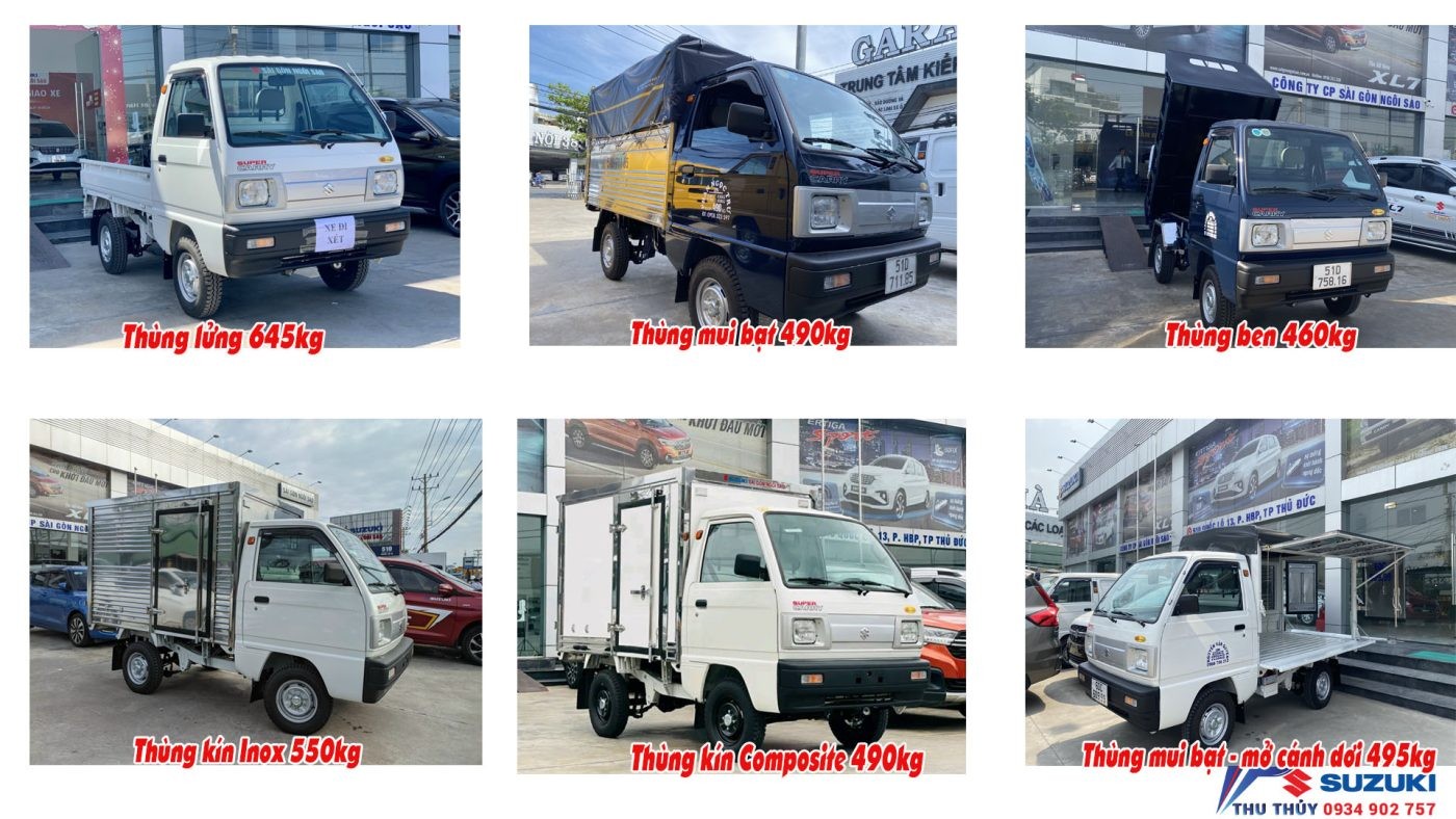 Xe tải Suzuki Carry Truck thùng lửng