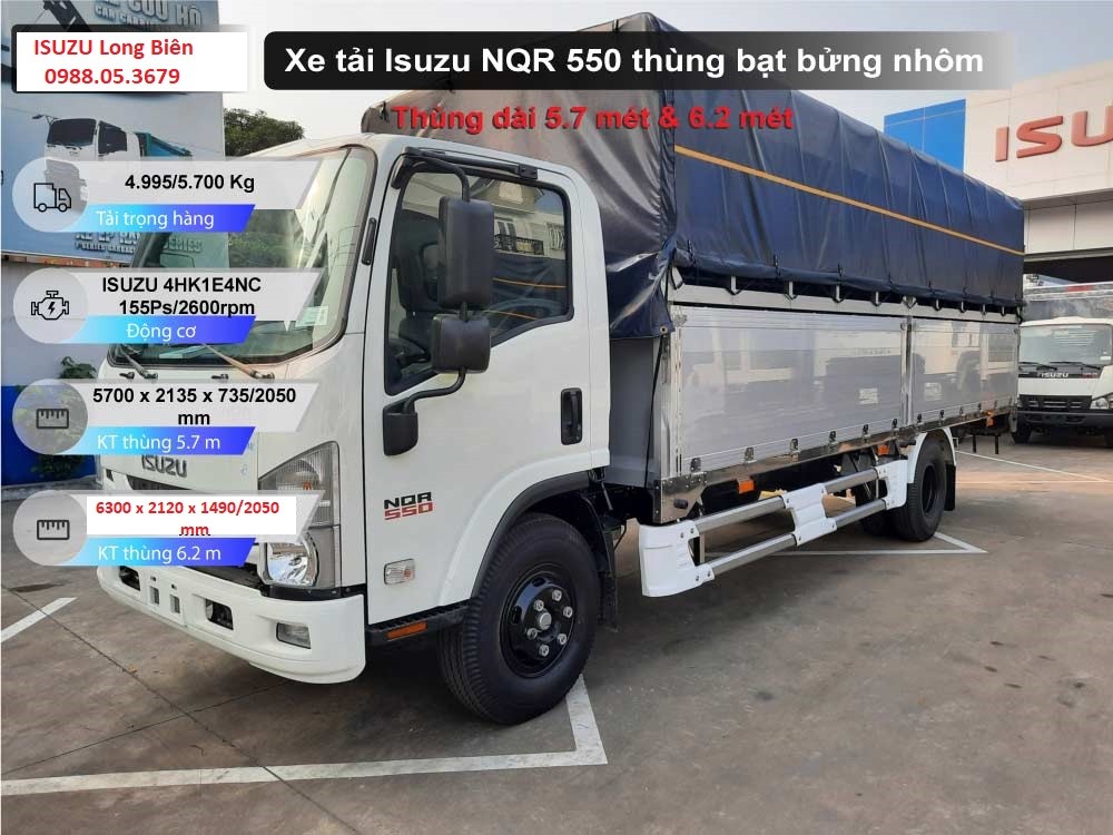 이스즈 NQR75M 5톤 탑차 화물칸 길이 6m2 이미지