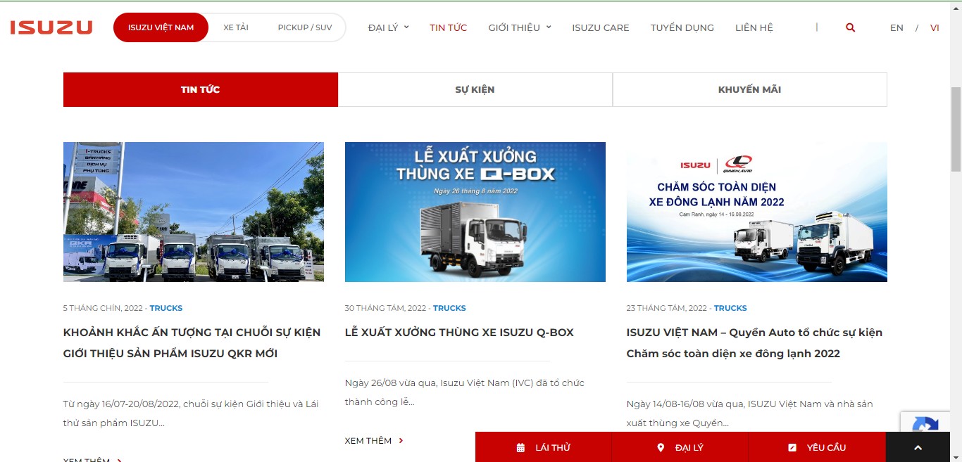 Tin tức SEO ô tô xe tải