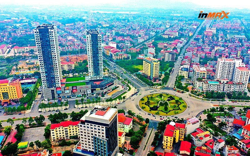 Mappa della provincia di Bắc Ninh
