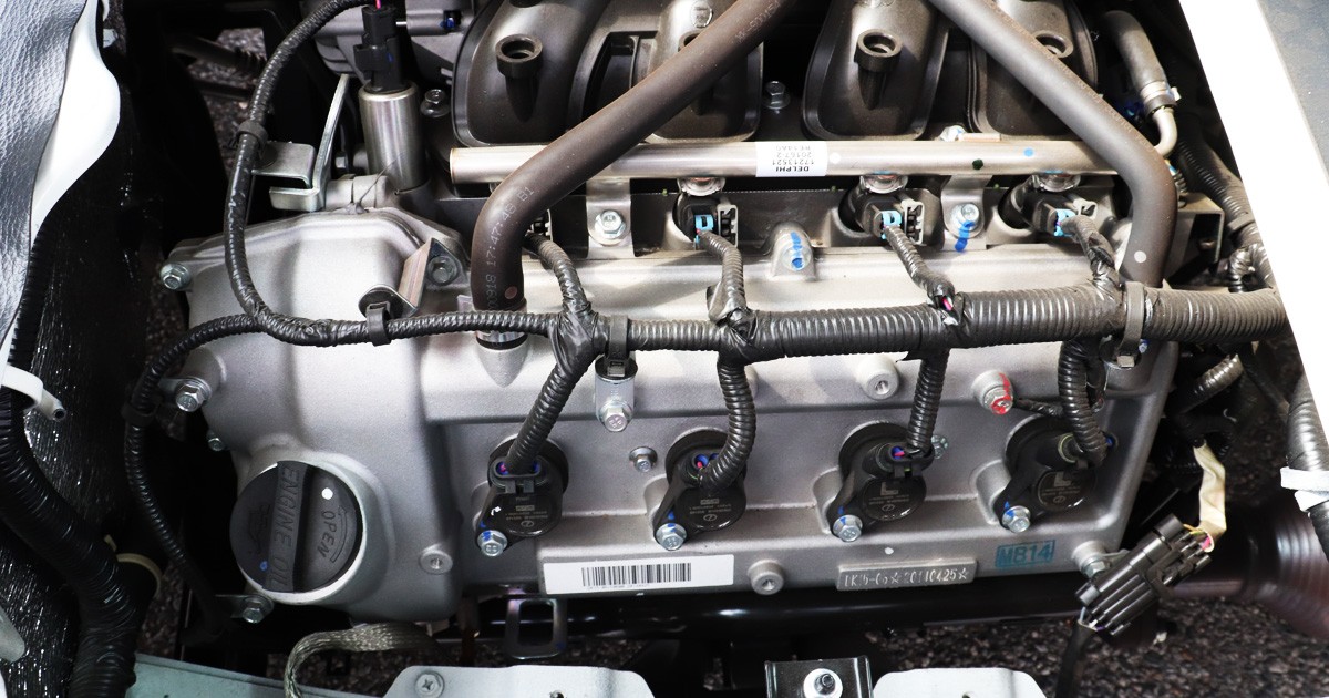 Rear suspension system of the TMT C35 truck