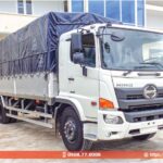 Tổng quan xe tải hino 8 tấn thùng mui phủ FG8JP7A