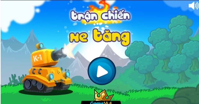 Actiescène uit de Tankgevecht game