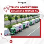Quảng cáo trên xe tải