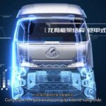 Cabin xe tải Hino WU342L thiết kế khí động học mạnh mẽ chắc chắn