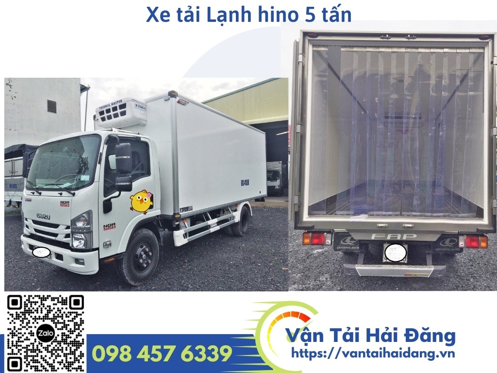 Refrigerated cargo transportation by Hai Dang Transportation