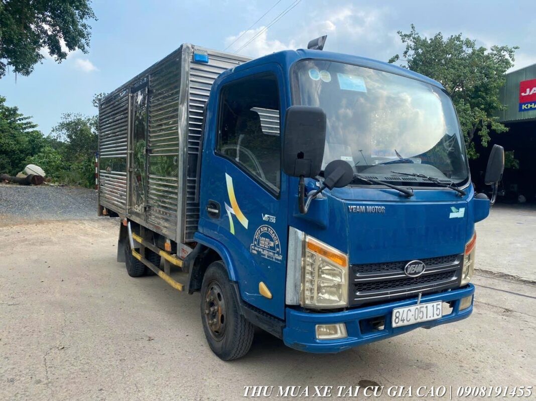 Ngoại thất xe tải Veam 1.4 tấn thùng kín 2014