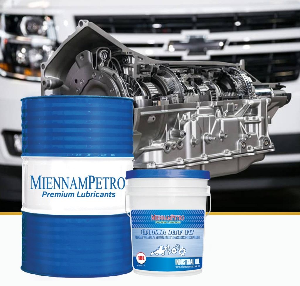 QUATA ATF - High-quality power steering and automatic transmission fluid, a reliable choice for trucks.